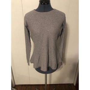 Vila Milano ribbed flare sweater